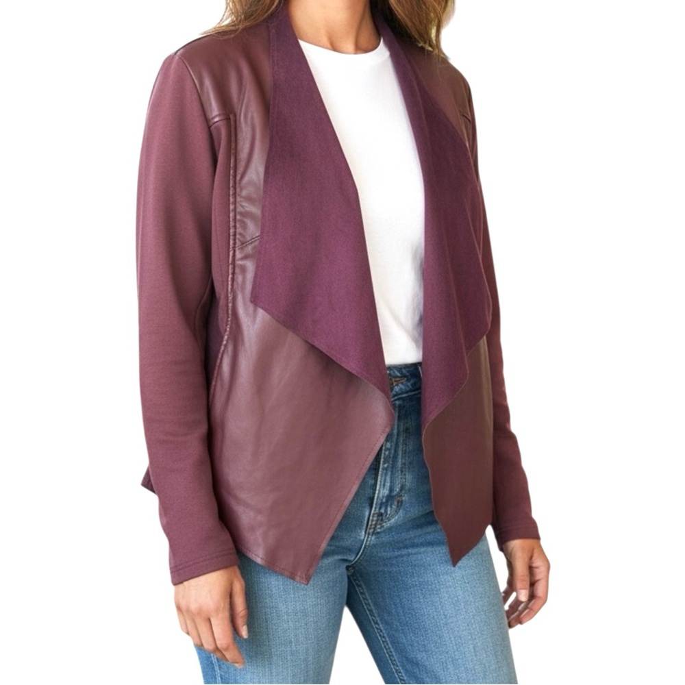 Edyson Maishe Ponta and Faux Leather Jacket Size Extra Large (XXL)